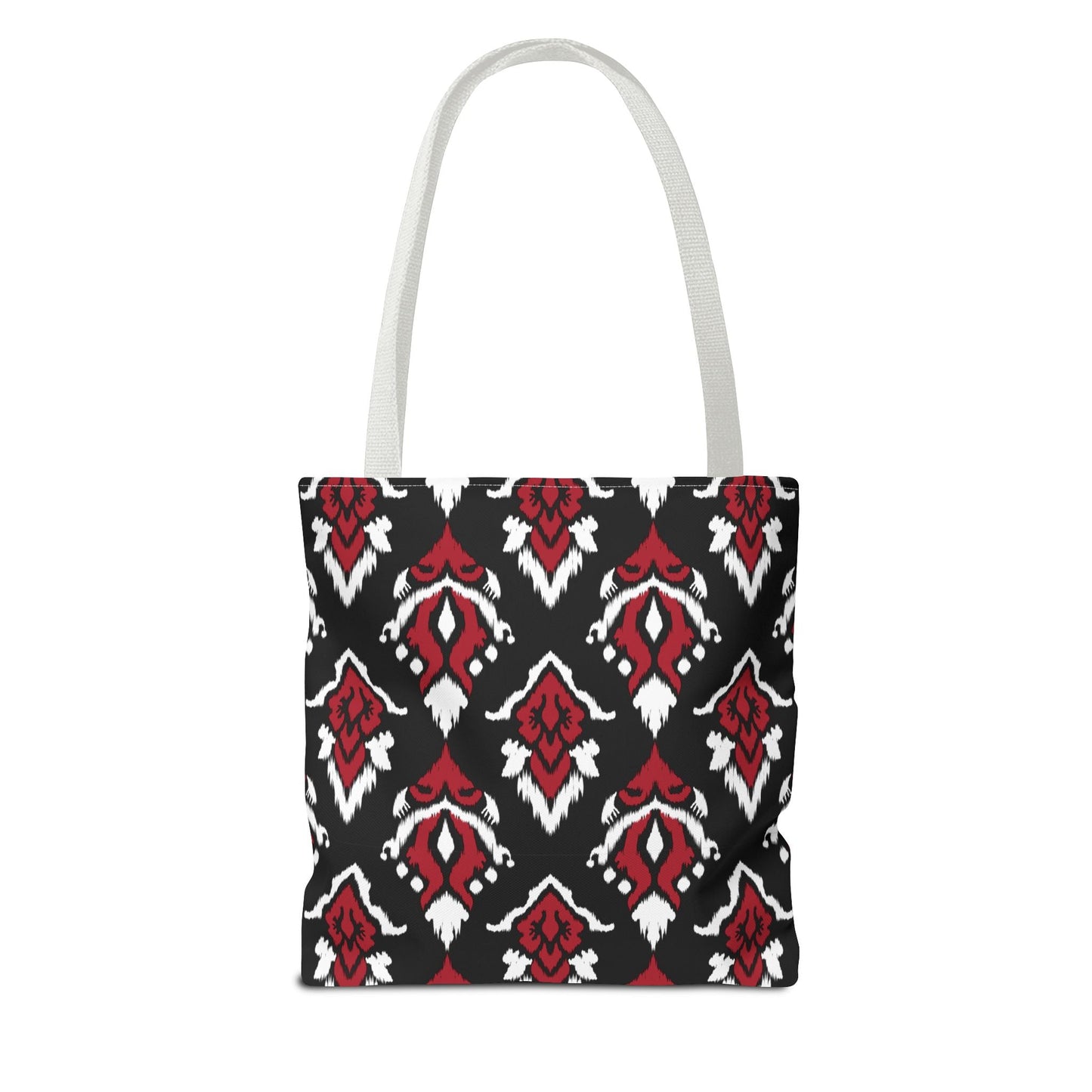 Tote Bag | Red & Black | Ikat