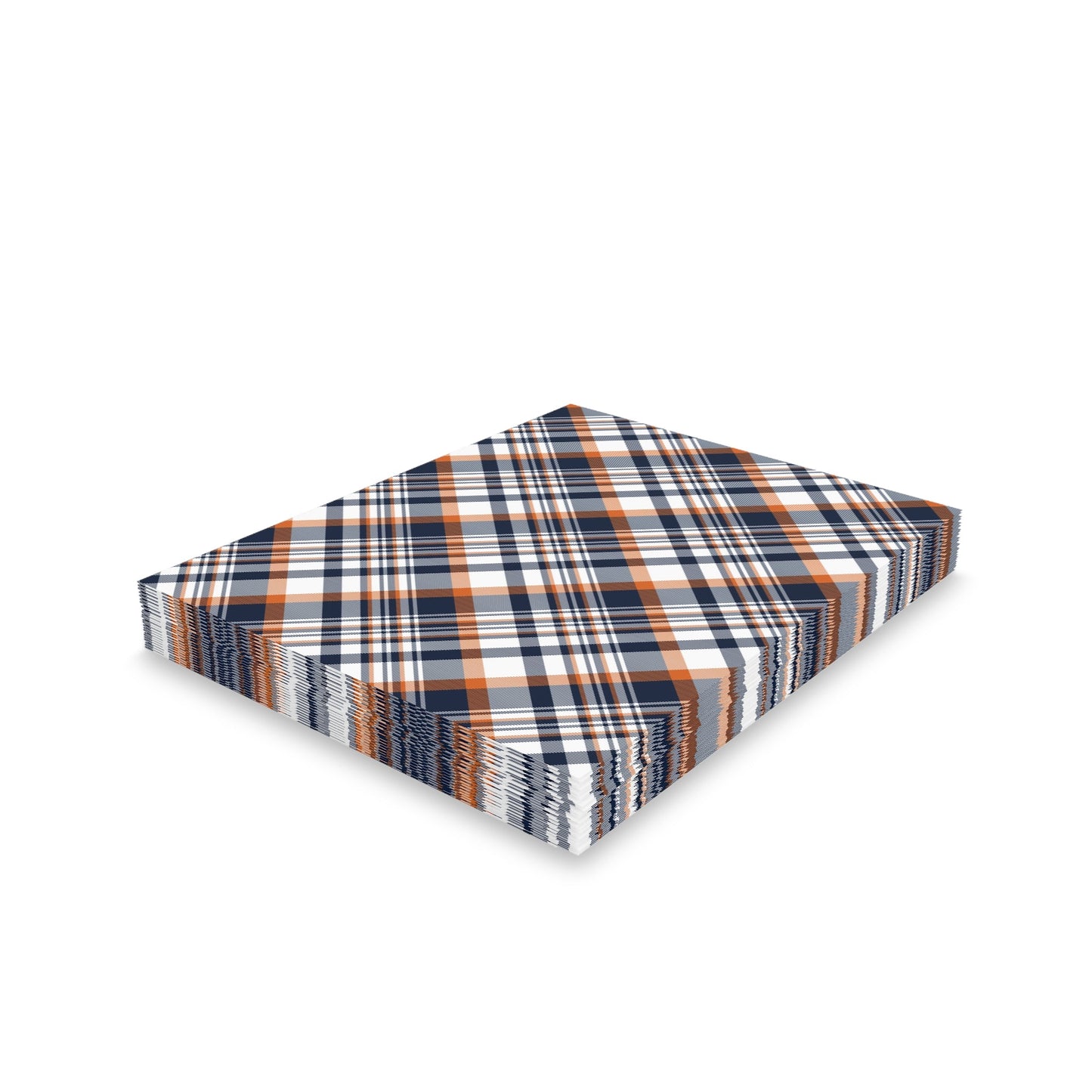 Notecards | Orange & Blue | Tartan