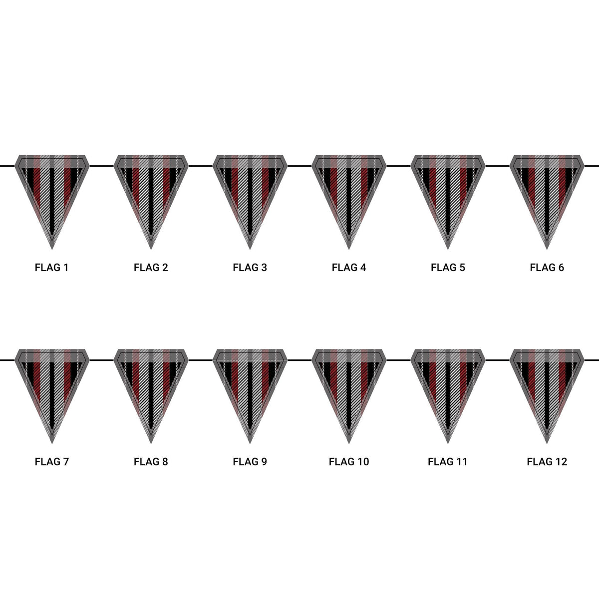 Flag Garland | Salt Lake City, Utah | Stripe
