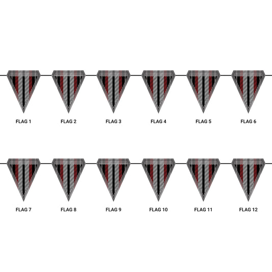 Flag Garland | Salt Lake City, Utah | Stripe