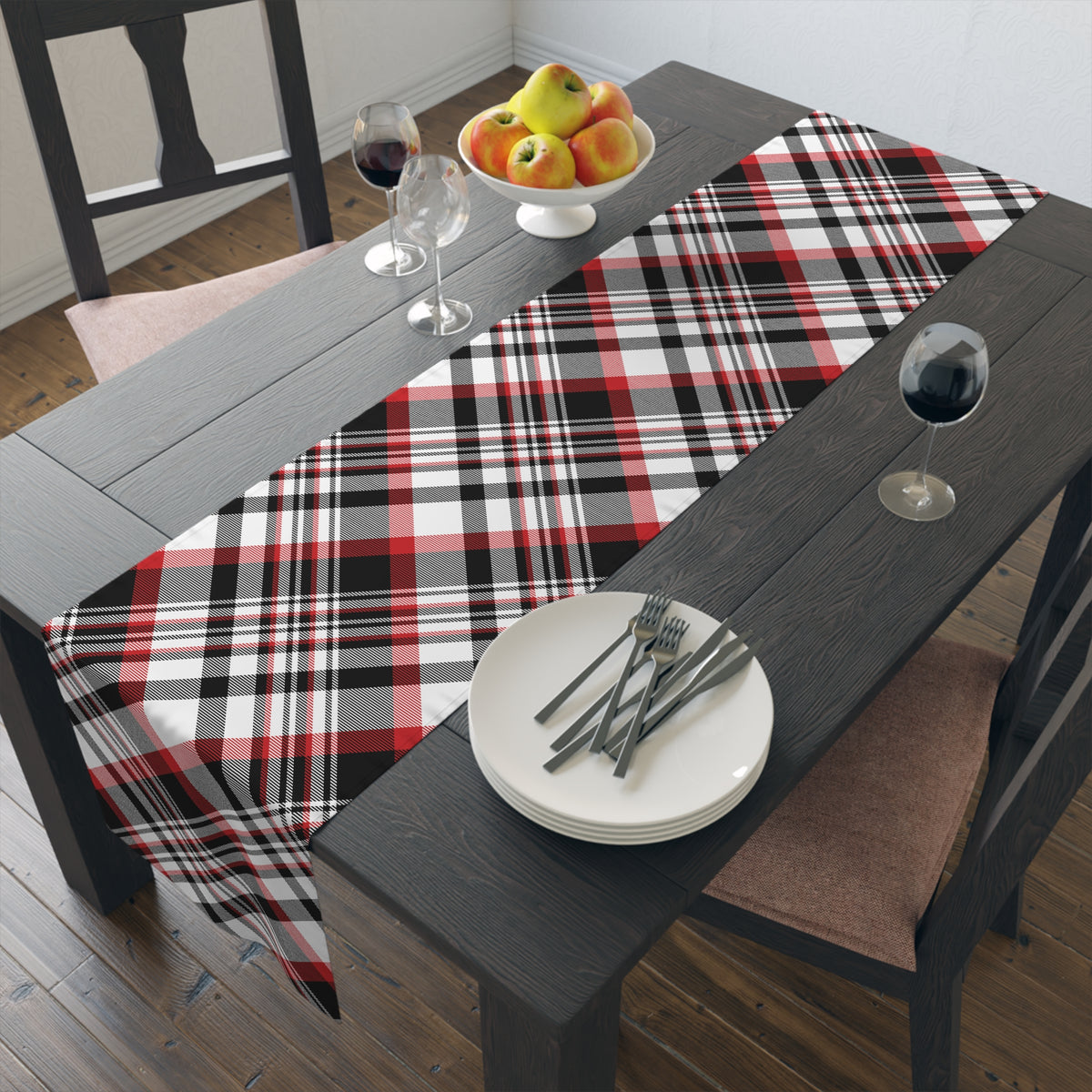 Table Runner | Lubbock, Texas | Tartan