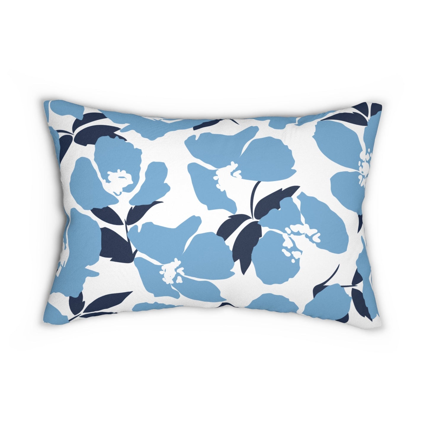 Pillow | Light Blue & White | Poppy