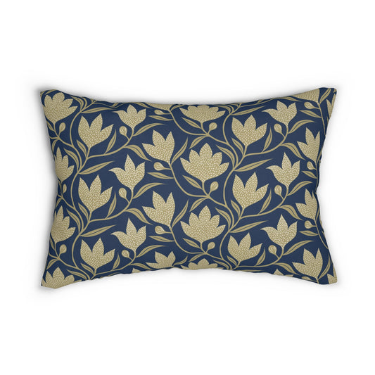 Pillow | Blue & Gold | Magnolia