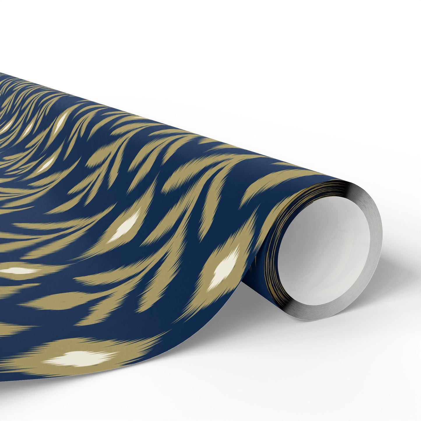 Gift Wrap | Blue & Gold | Laurel