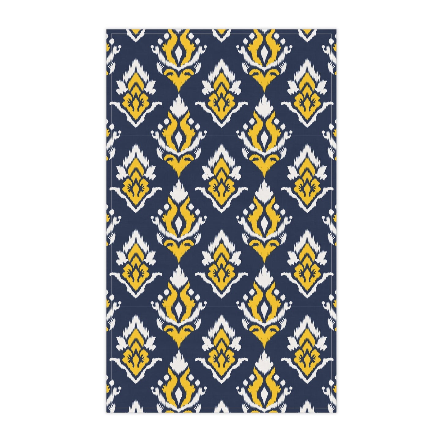 Tea Towels | Yellow & Blue | Ikat