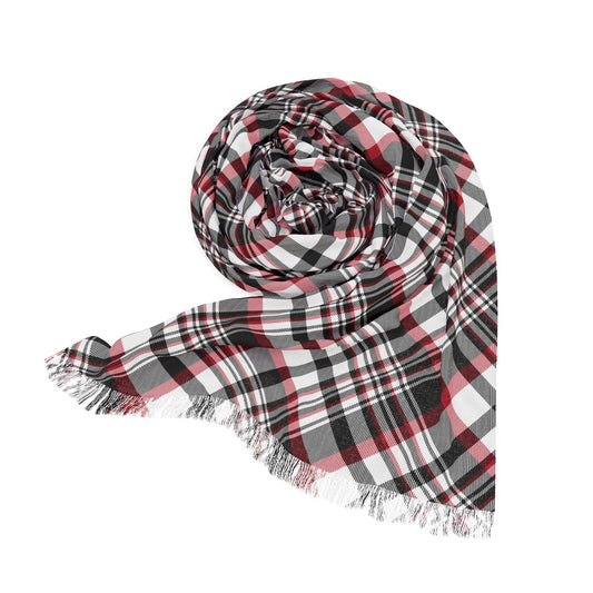 Scarf | Red & Black | Tartan