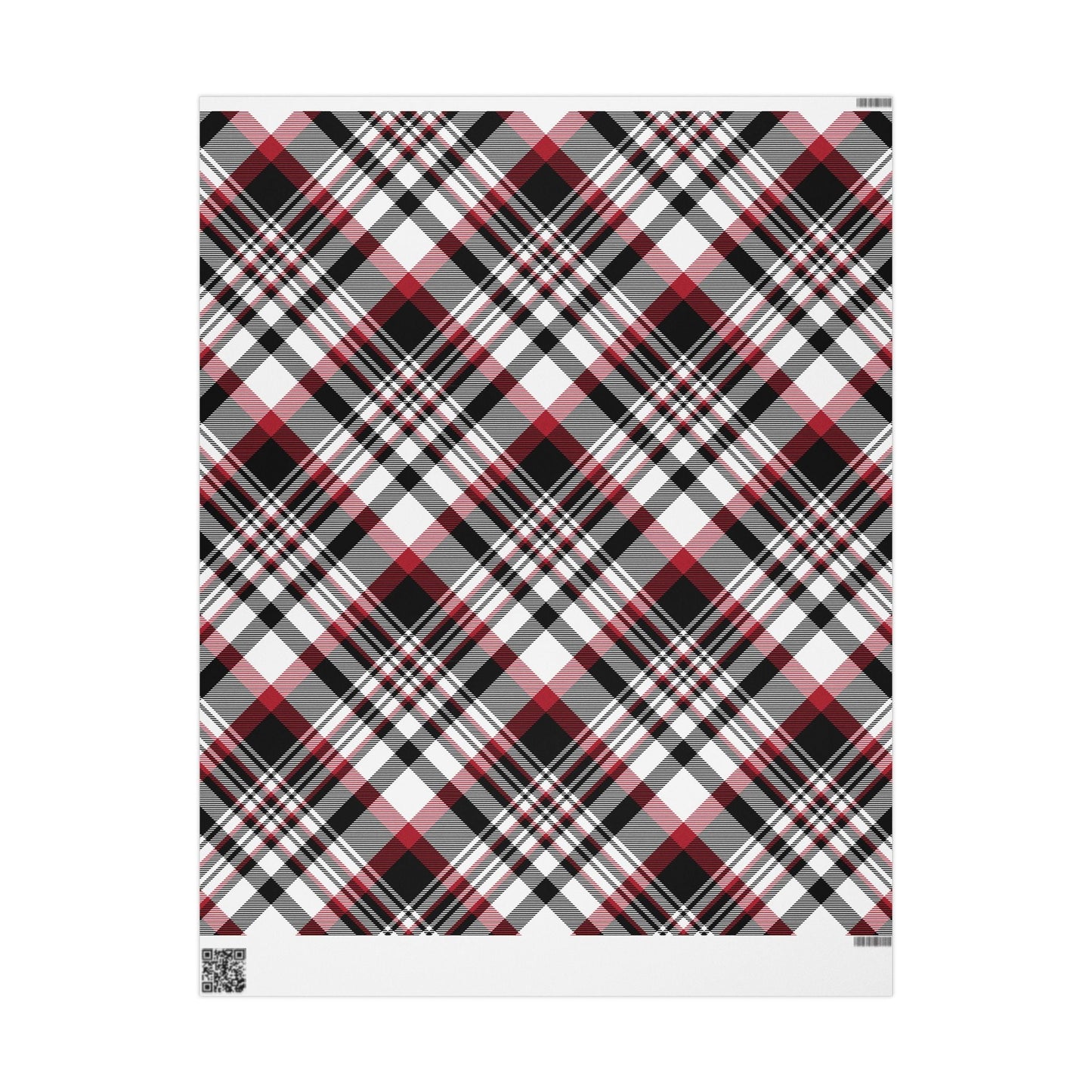 Gift Wrap | Red & Black | Tartan