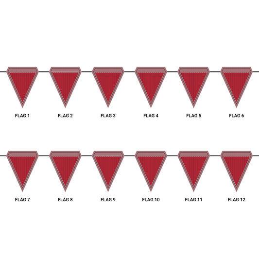 Flag Garland | Athens, Georgia | Pinstripe