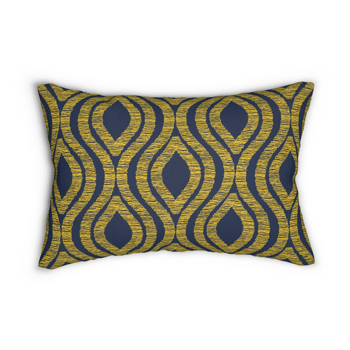 Pillow | Yellow & Blue | Ogee
