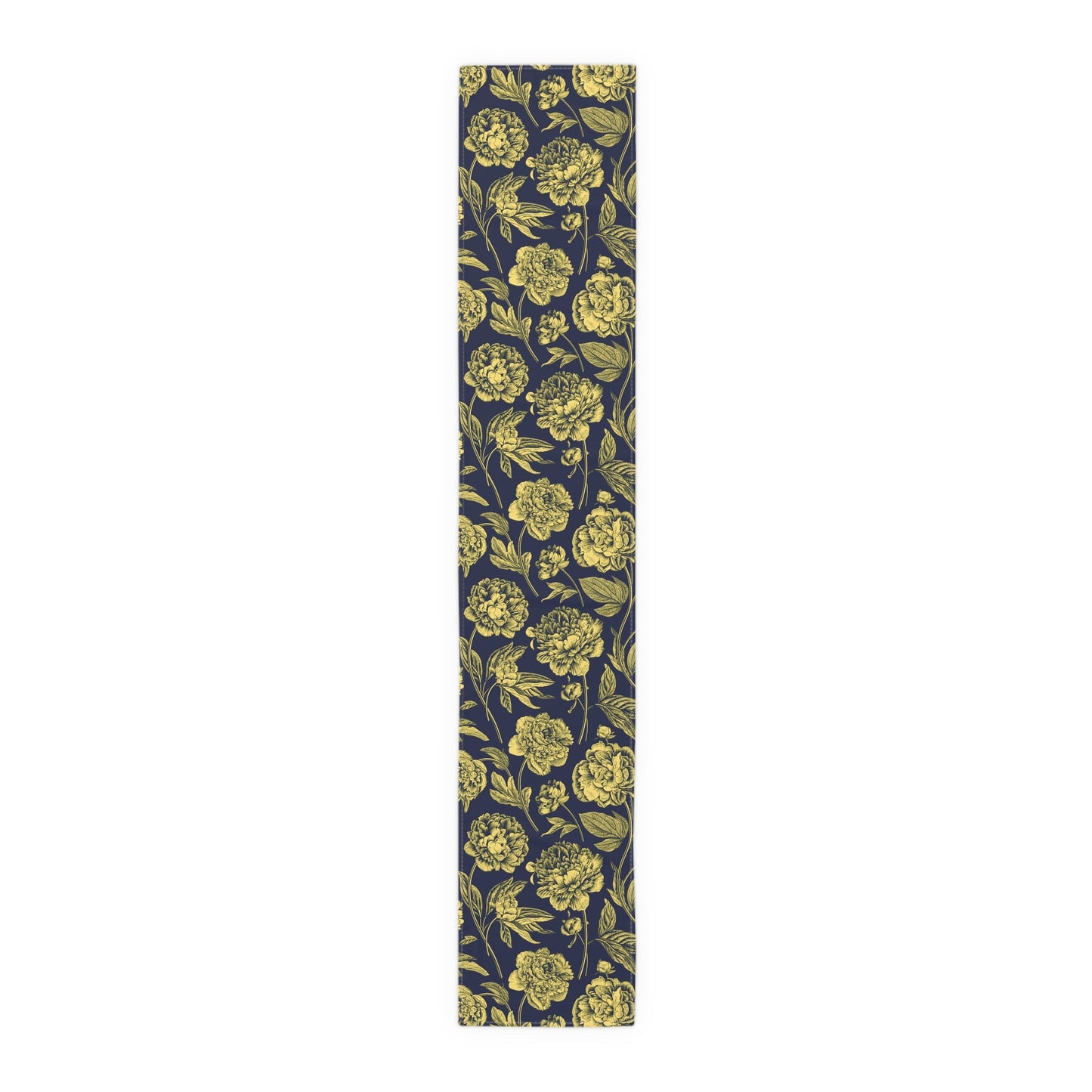 Table Runner | Yellow & Blue | Peony