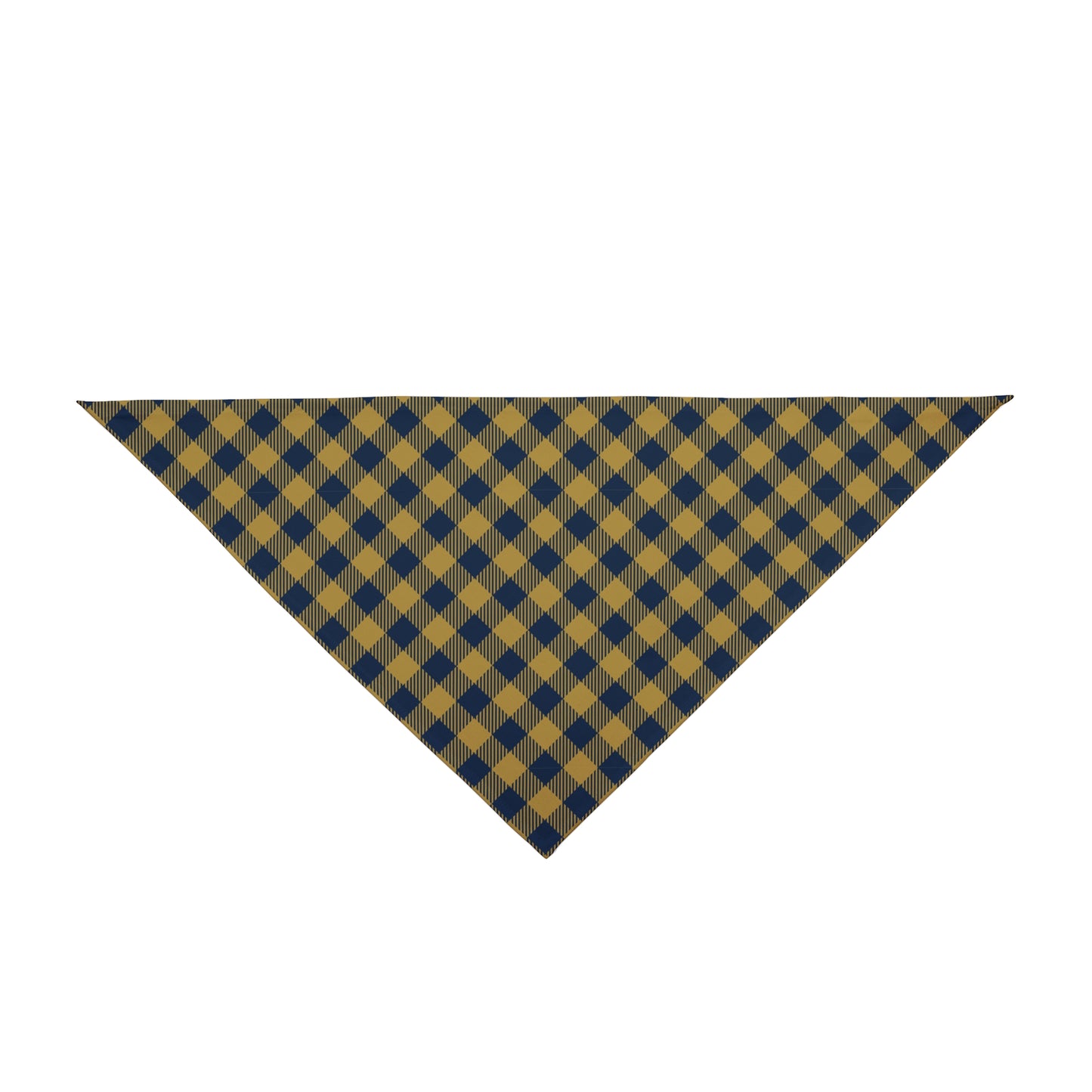 Pet Bandana | Notre Dame, Indiana | Gingham