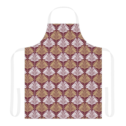 Apron | Maroon & Gold | Deco