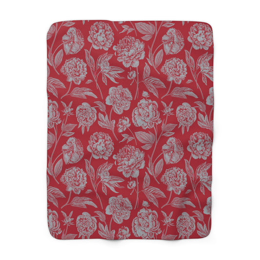 Sherpa Blanket | Columbus, Ohio | Peony