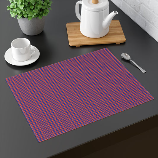 Placemat | Bright Blue & Orange | Tweed