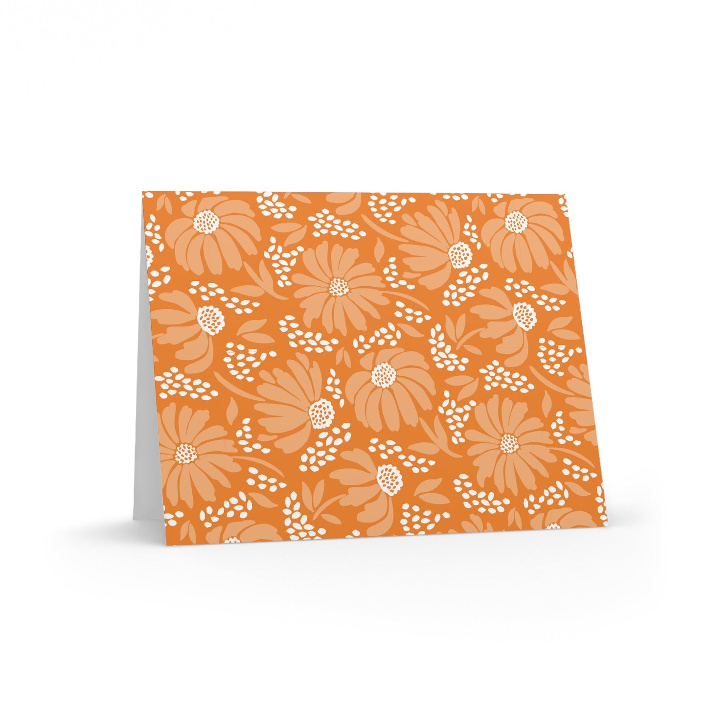 Notecards Set | Orange & White | Bellis