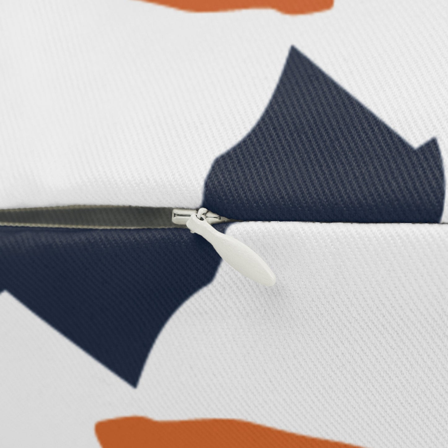 Pillow | Orange & Blue | Poppy
