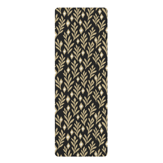 Yoga Mat | Black & Gold | Laurel