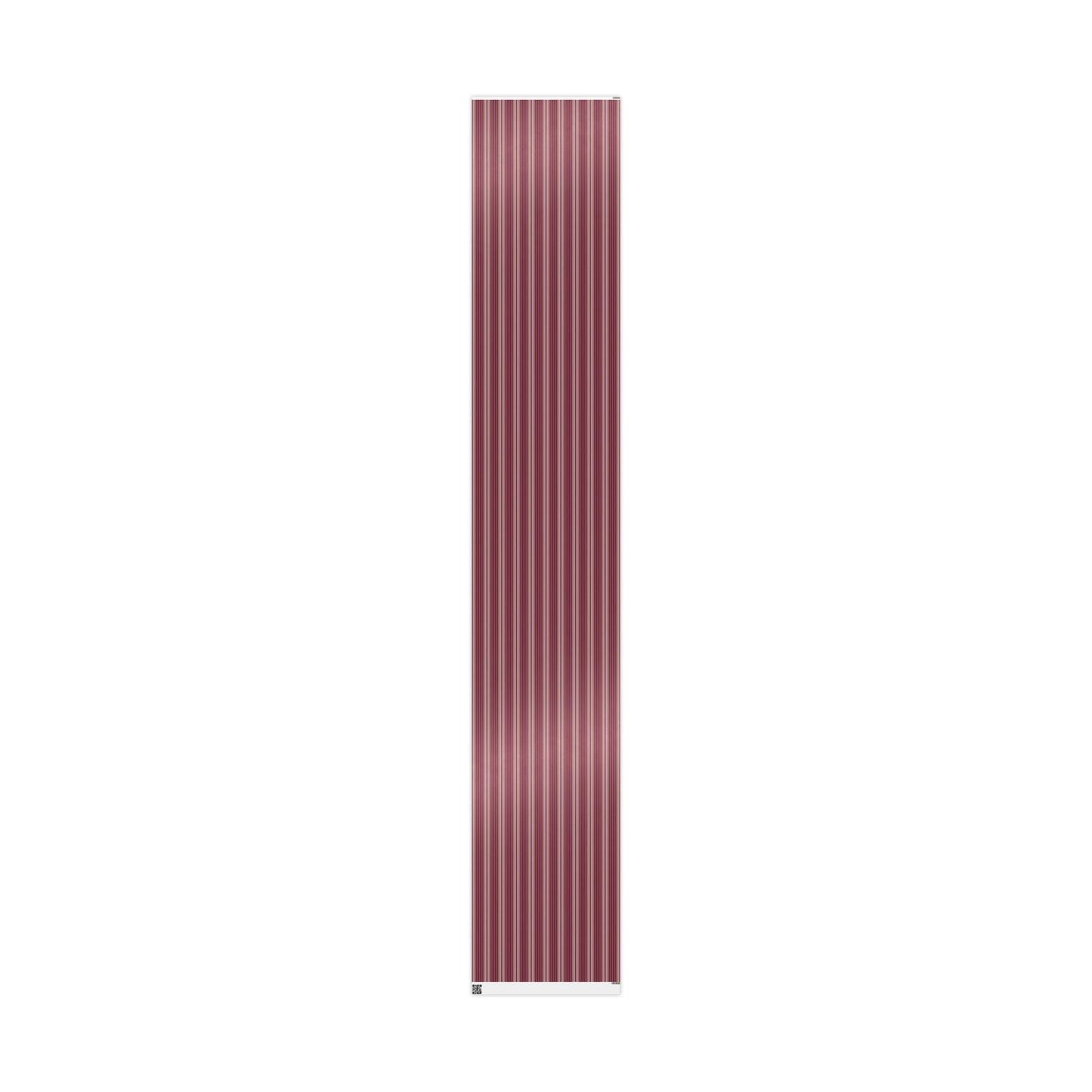 Gift Wrap | Maroon & Gold | Stripe
