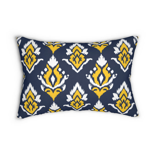 Pillow | Yellow & Blue | Ikat