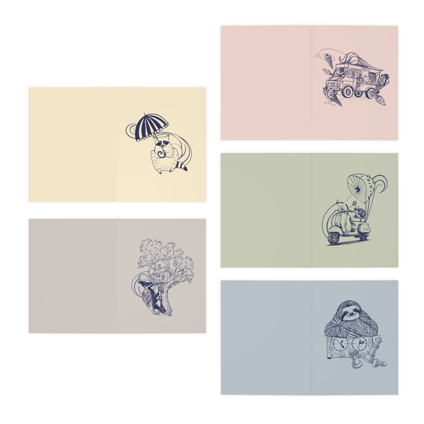 NYP Greeting Cards (5-Pack)