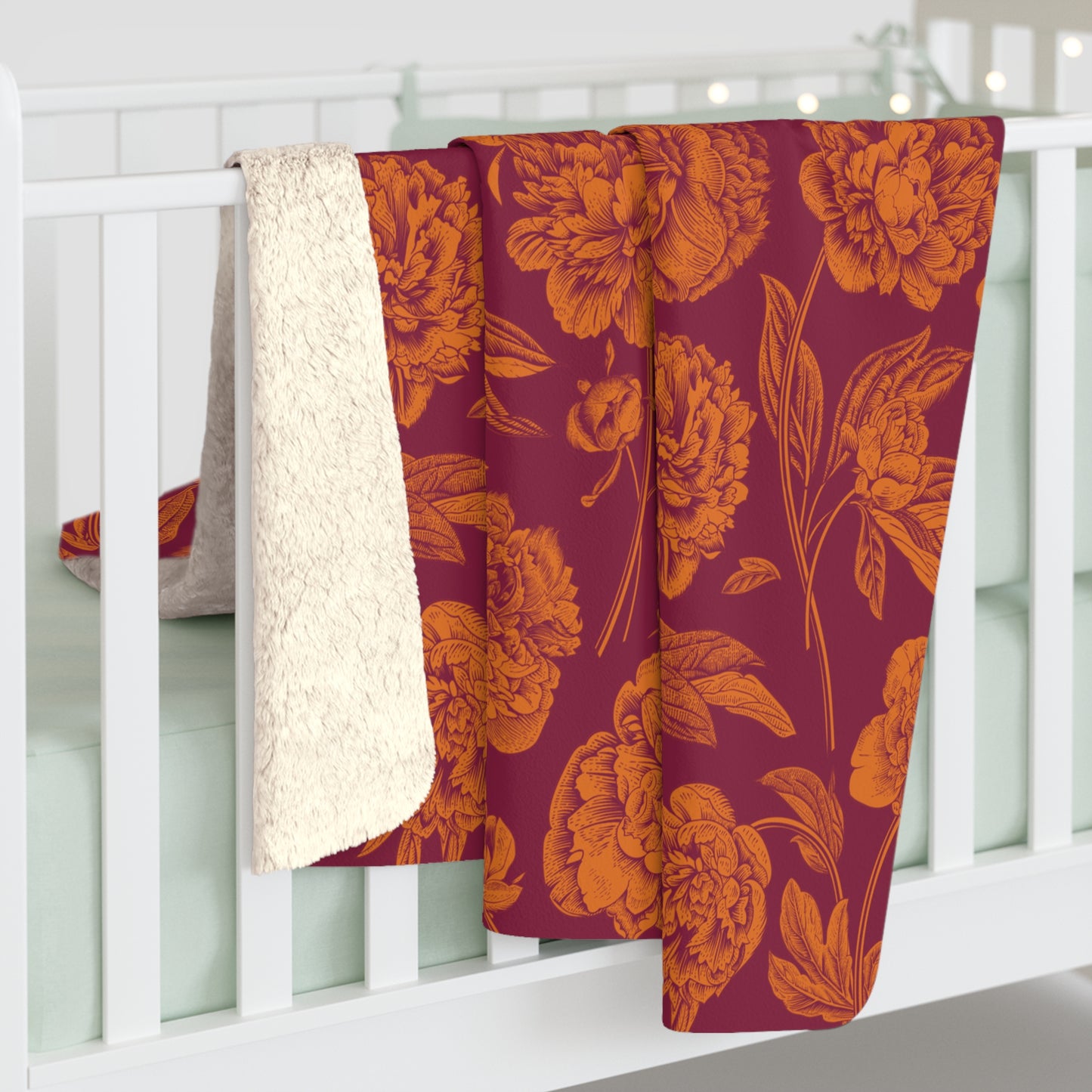 Sherpa Blanket | Blacksburg, Virginia | Peony