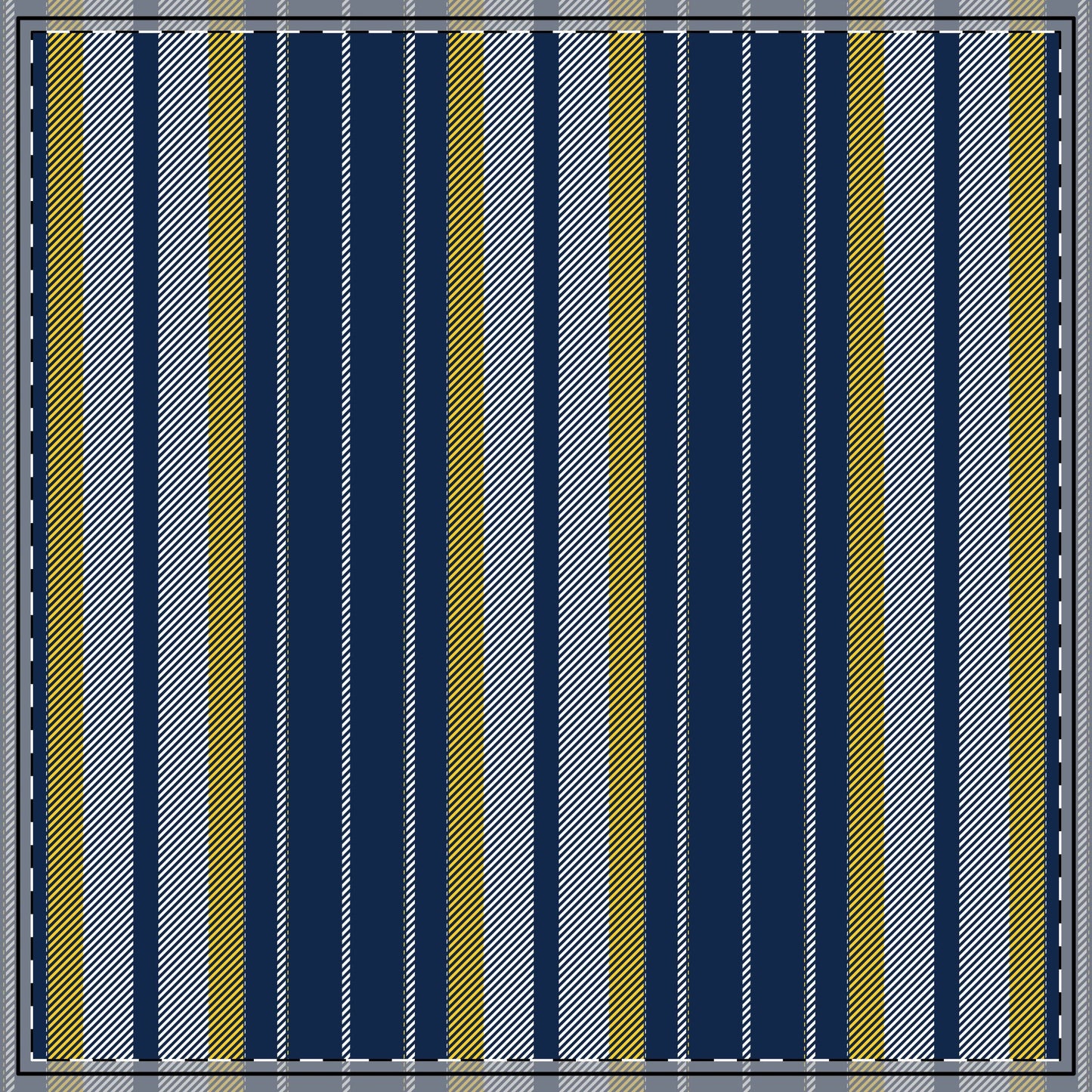 Tablecloth | Yellow & Blue | Stripe