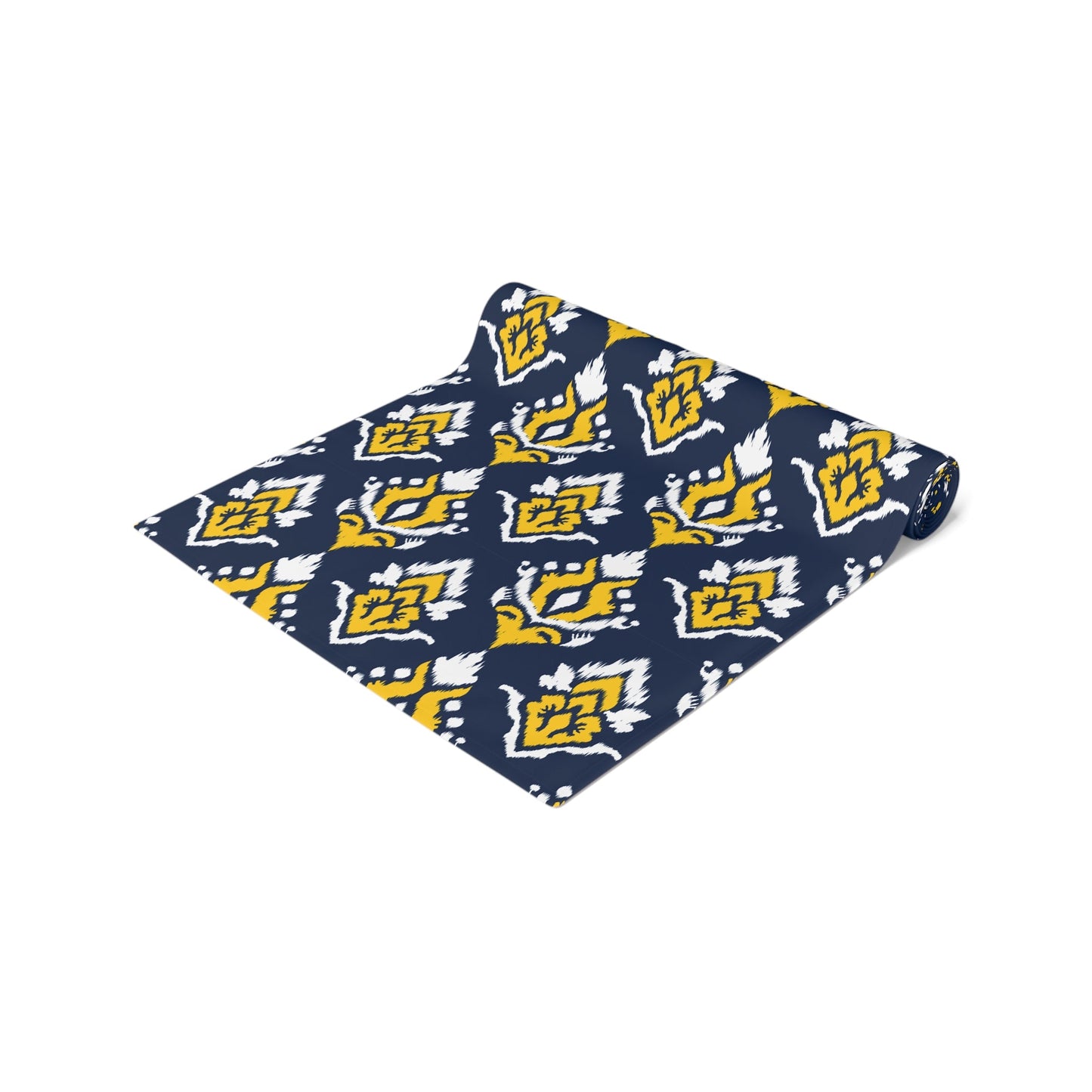 Table Runner | Yellow & Blue | Ikat