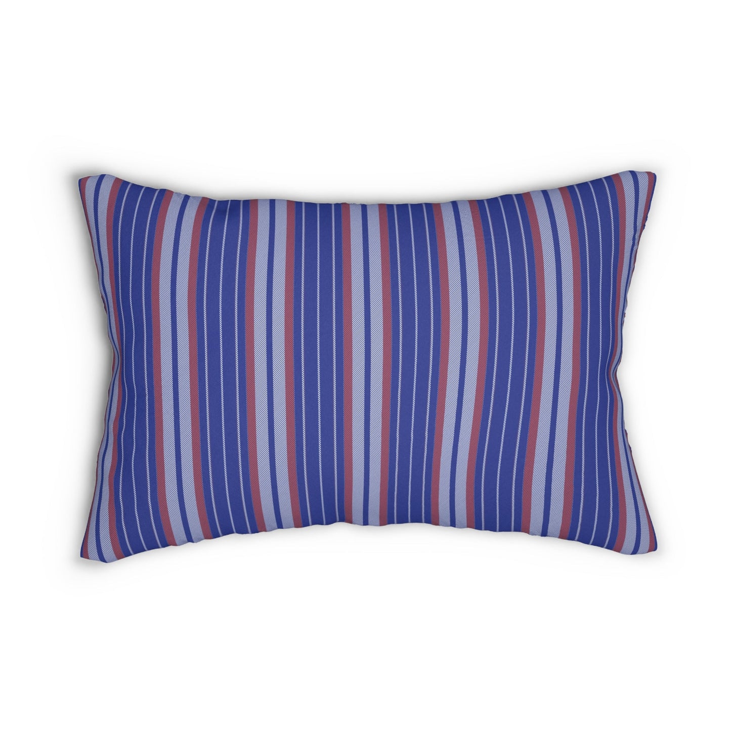Pillow | Bright Blue & Orange | Stripe