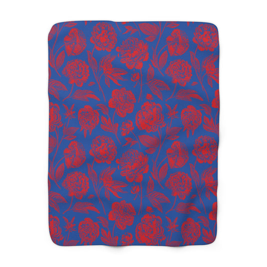Sherpa Blanket | Lawrence, Kansas | Peony