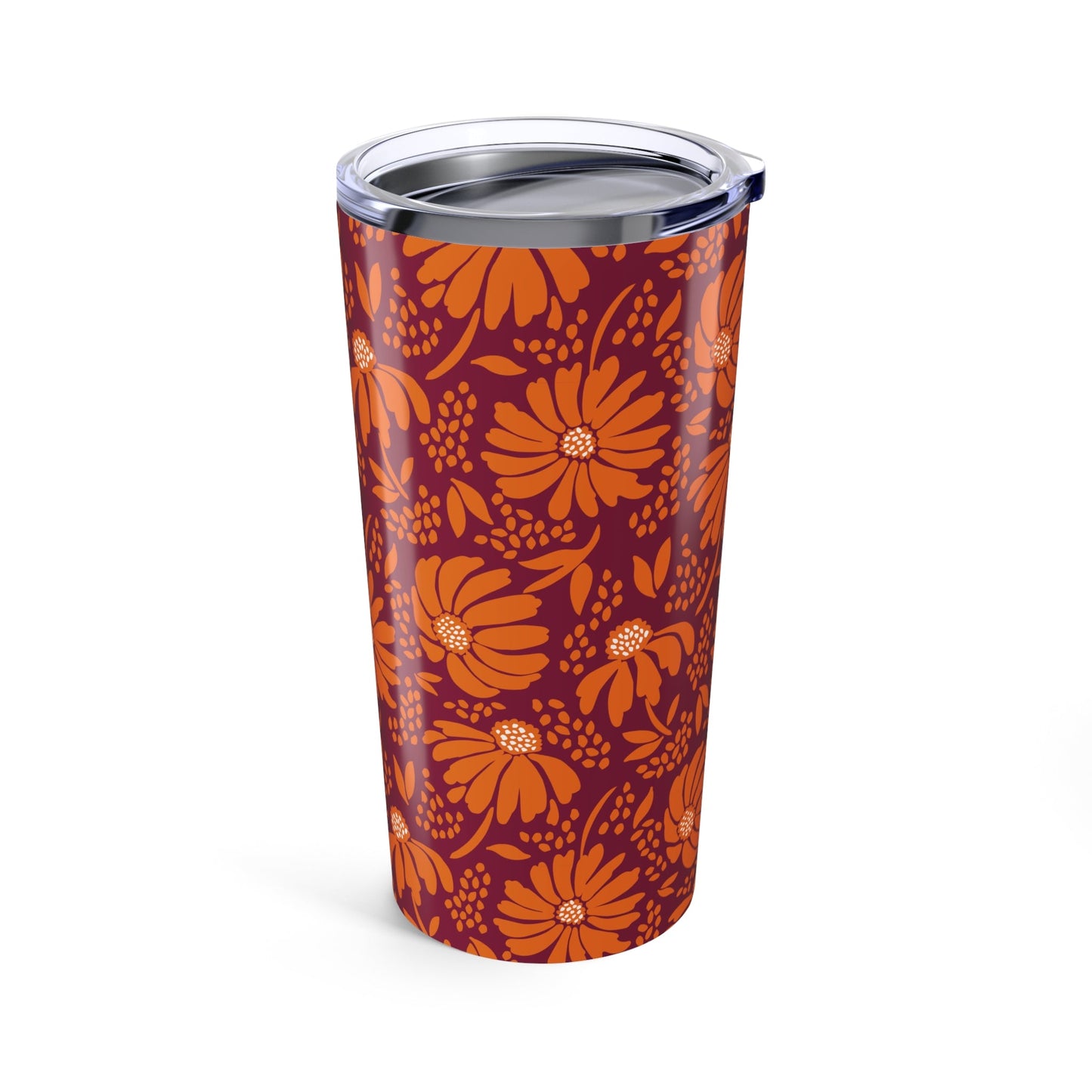 Tumbler | Maroon & Orange | Bellis