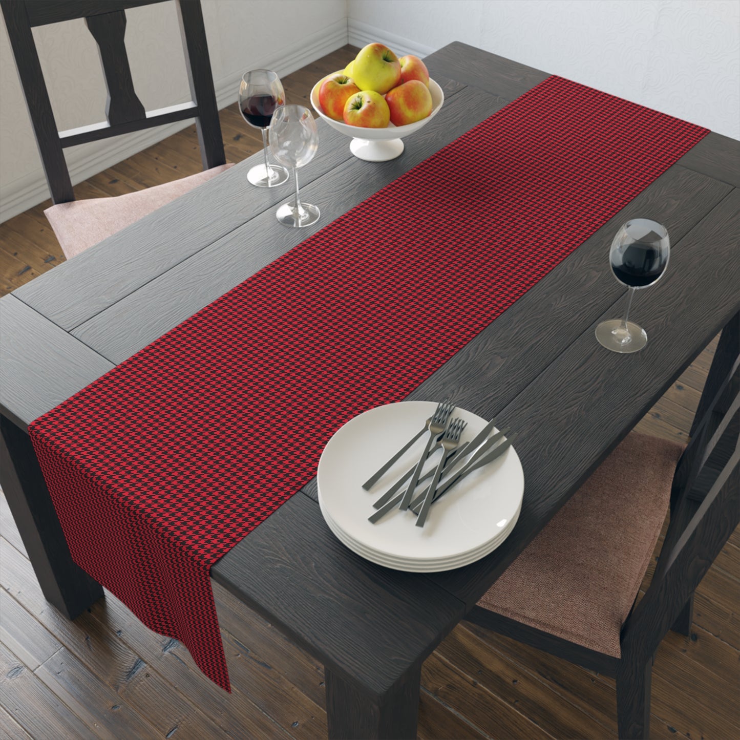 Table Runner | Raleigh, North Carolina | Houndstooth