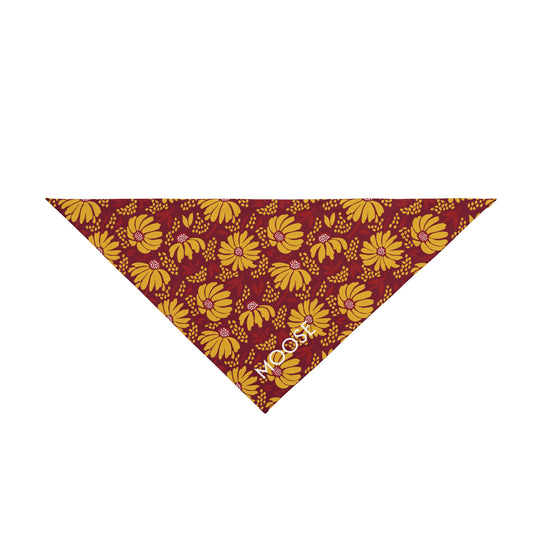 Pet Bandana- Personalized | Red & Yellow | Bellis