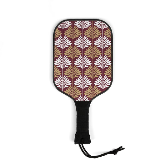 Pickleball Paddle Kit | Maroon & Gold | Deco