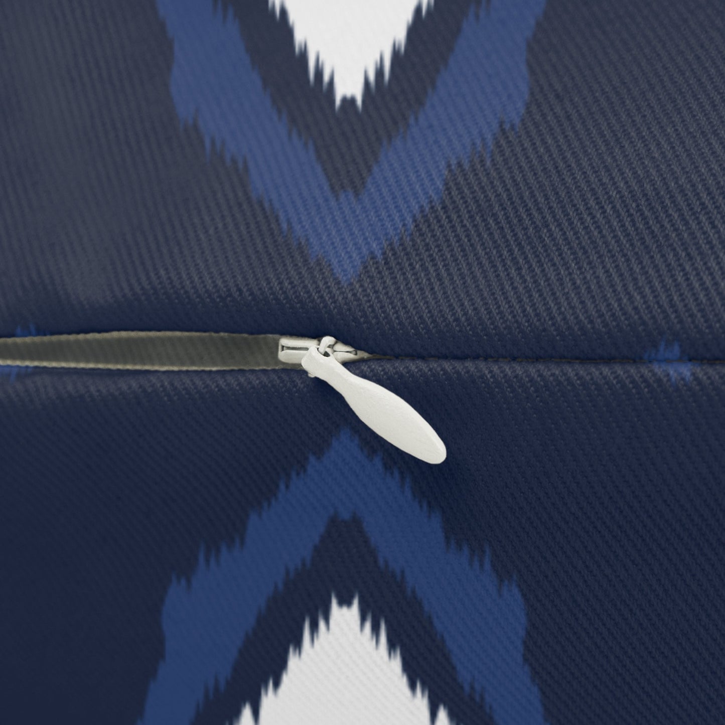 Pillow | Navy & White | Ikat
