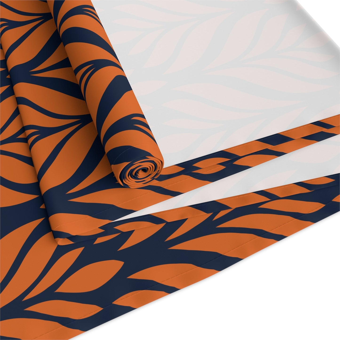 Table Runner | Orange & Blue | Palm