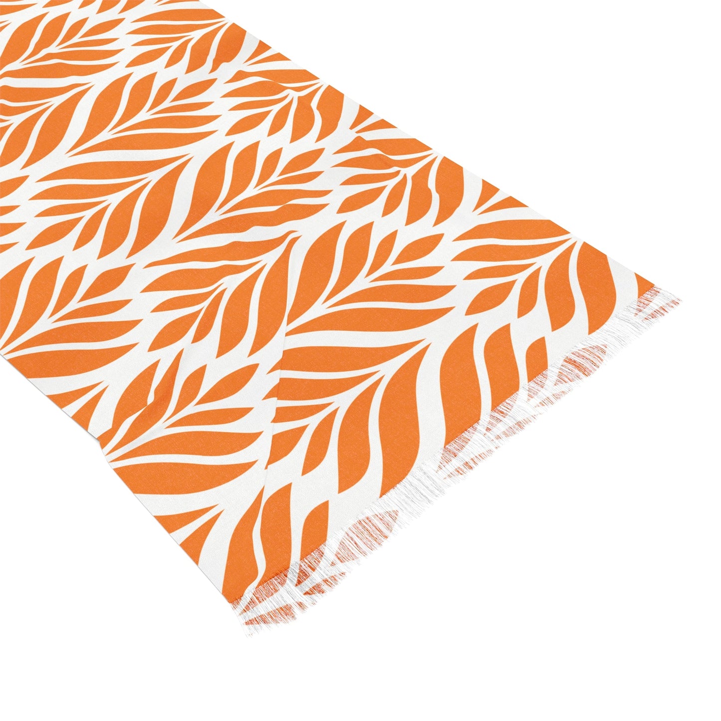 Scarf | Orange & White | Palm