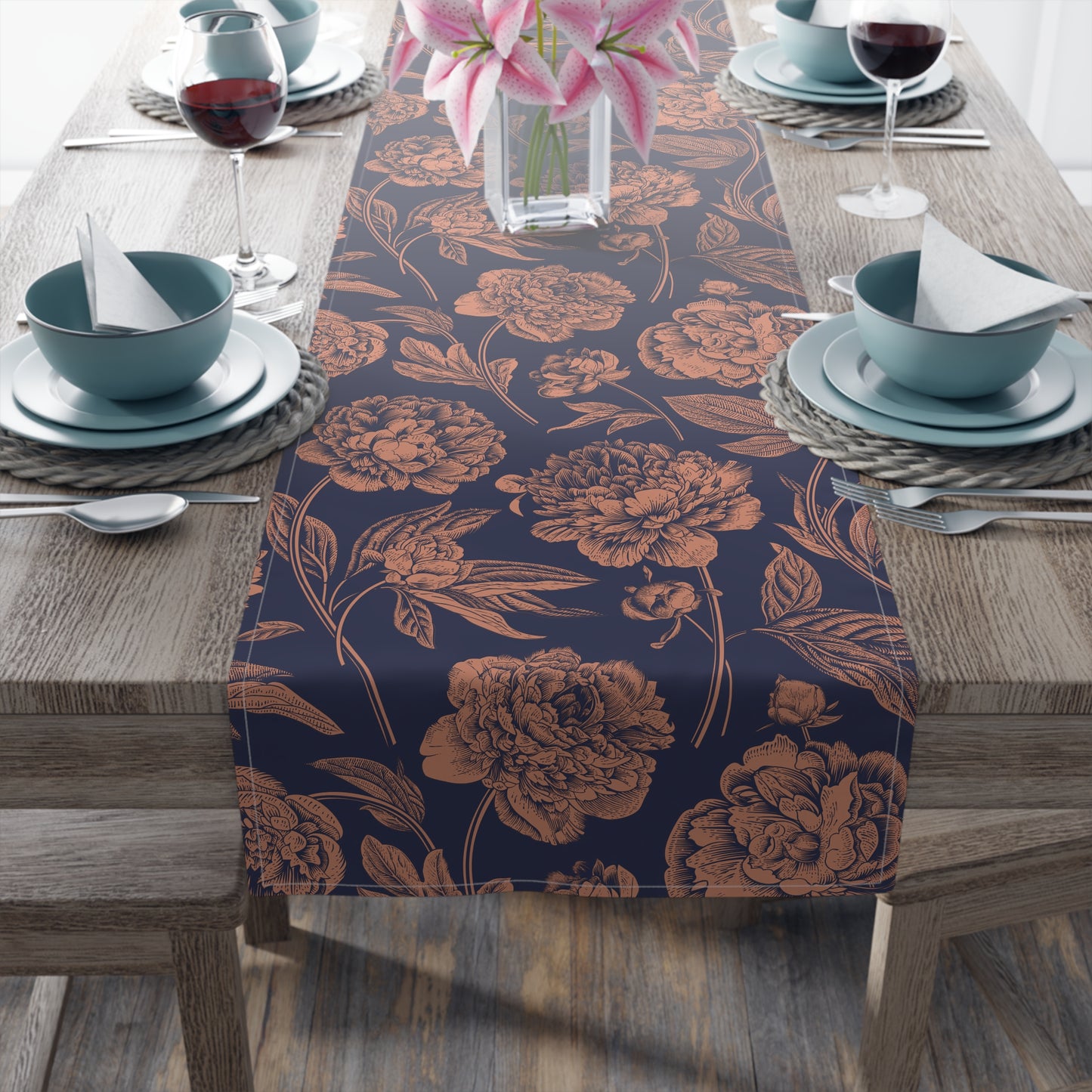 Table Runner | Charlottesville, VA | Peony
