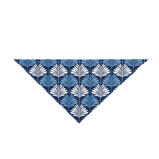 Pet Bandana | Light Blue & White | Deco
