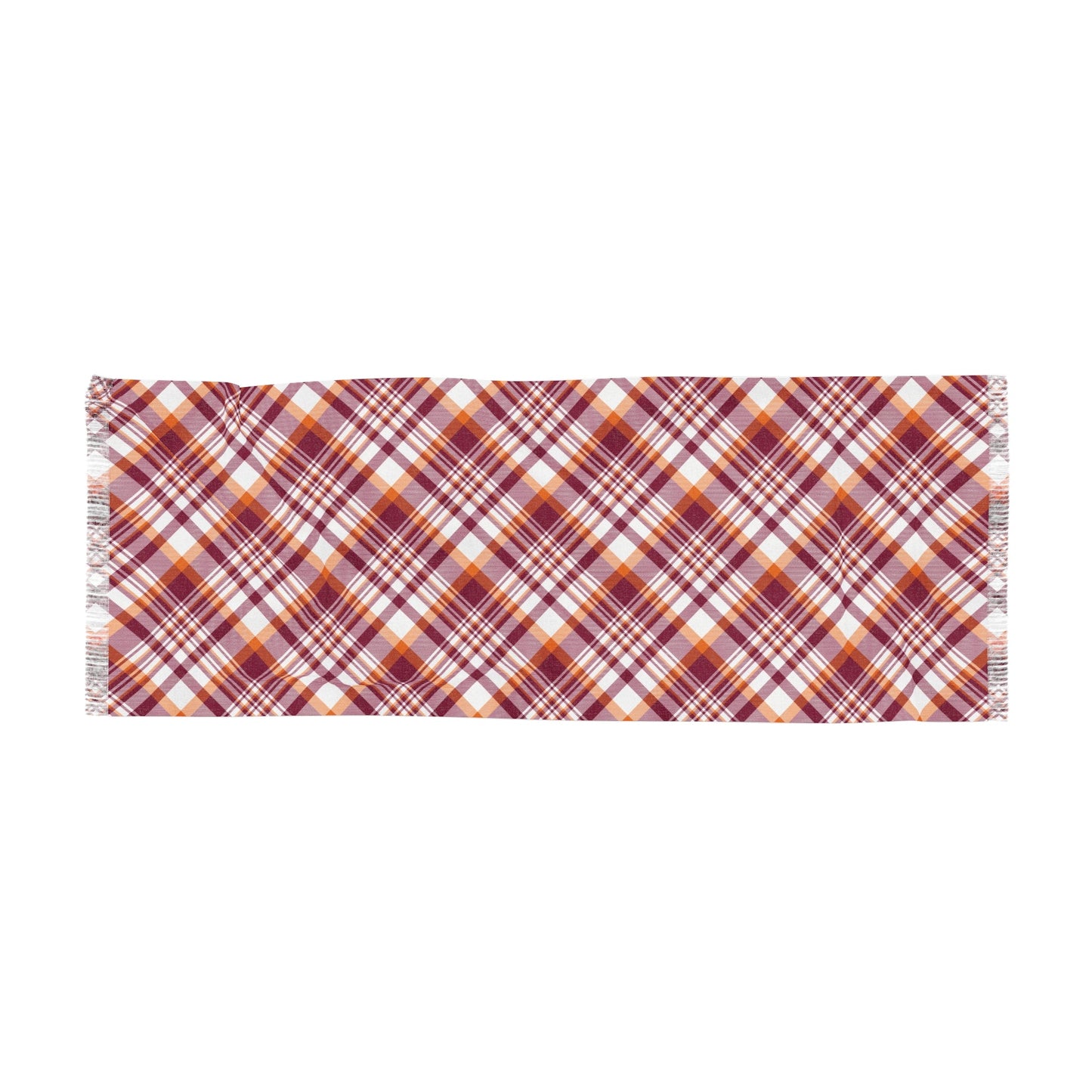 Scarf | Maroon & Orange | Tartan