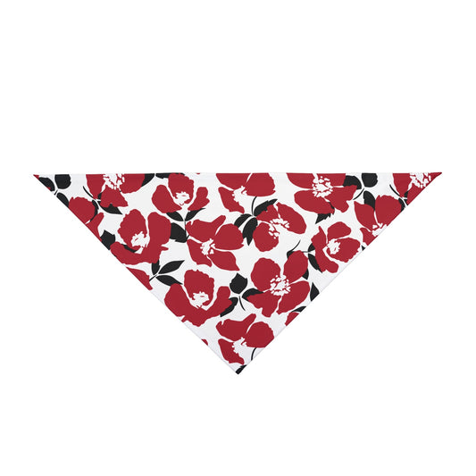 Pet Bandana | Red & Black | Poppy