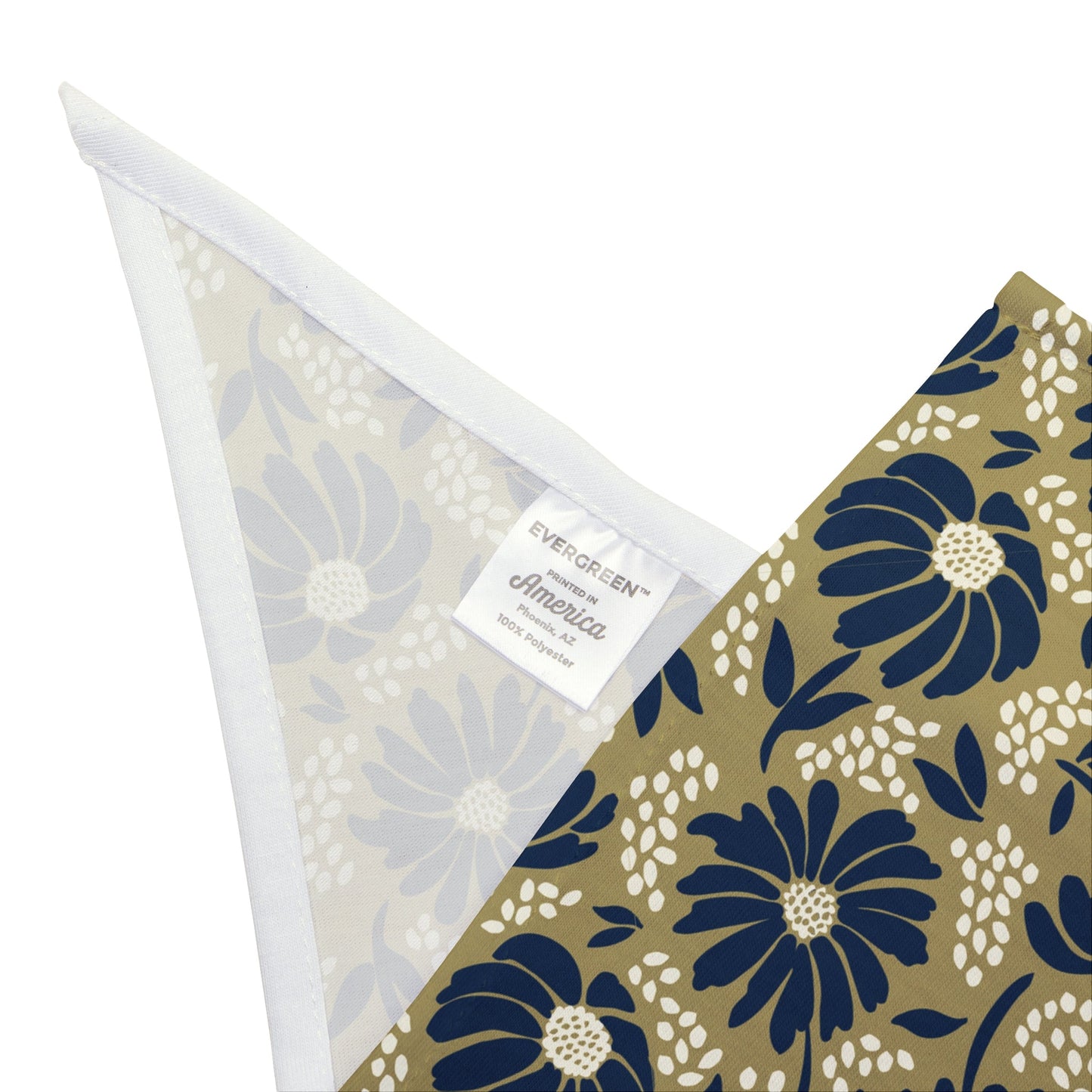 Pet Bandana | Blue & Gold | Bellis