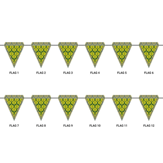 Flag Garland | Eugene, Oregon | Palm