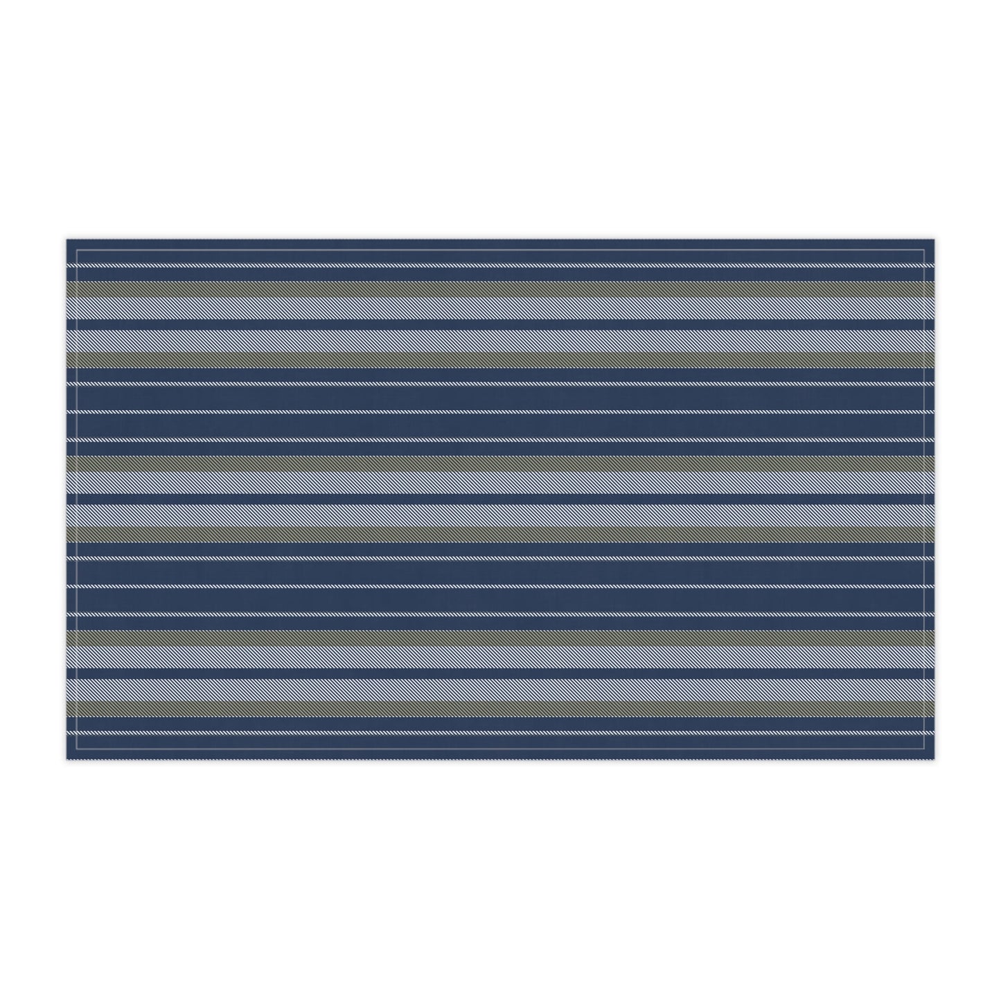Tea Towels | Blue & Gold | Stripe