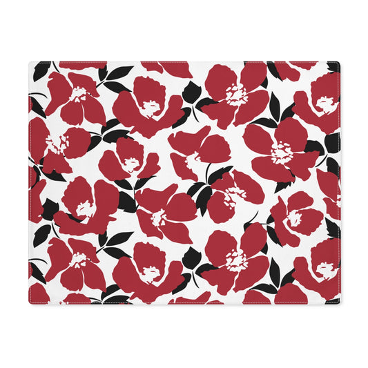 Placemat | Red & Black | Poppy