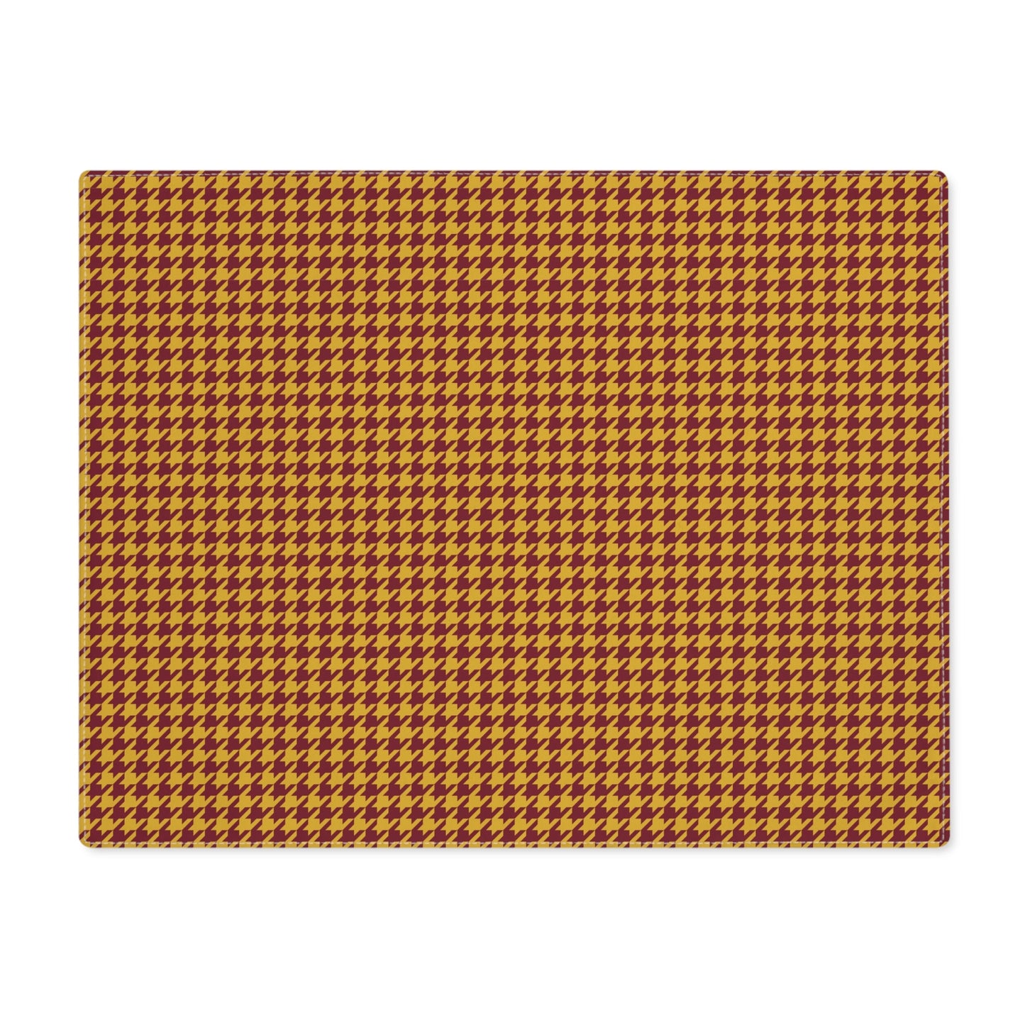 Placemat | Red & Yellow | Houndstooth