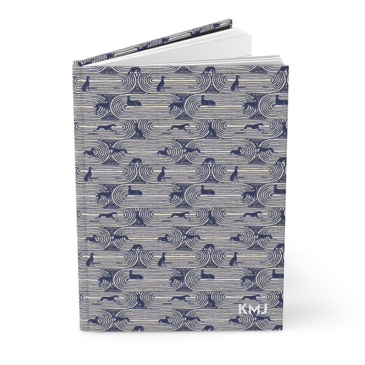 Monogram Journal | Greyhounds | Blue Track