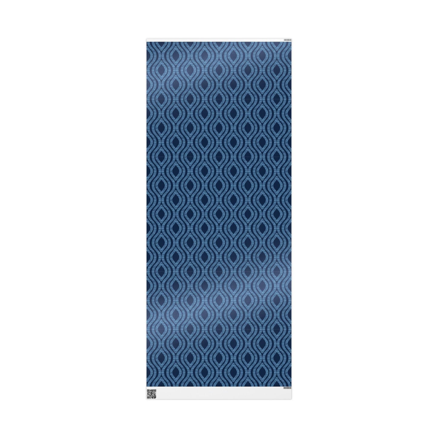 Gift Wrap | Light Blue & White | Ogee