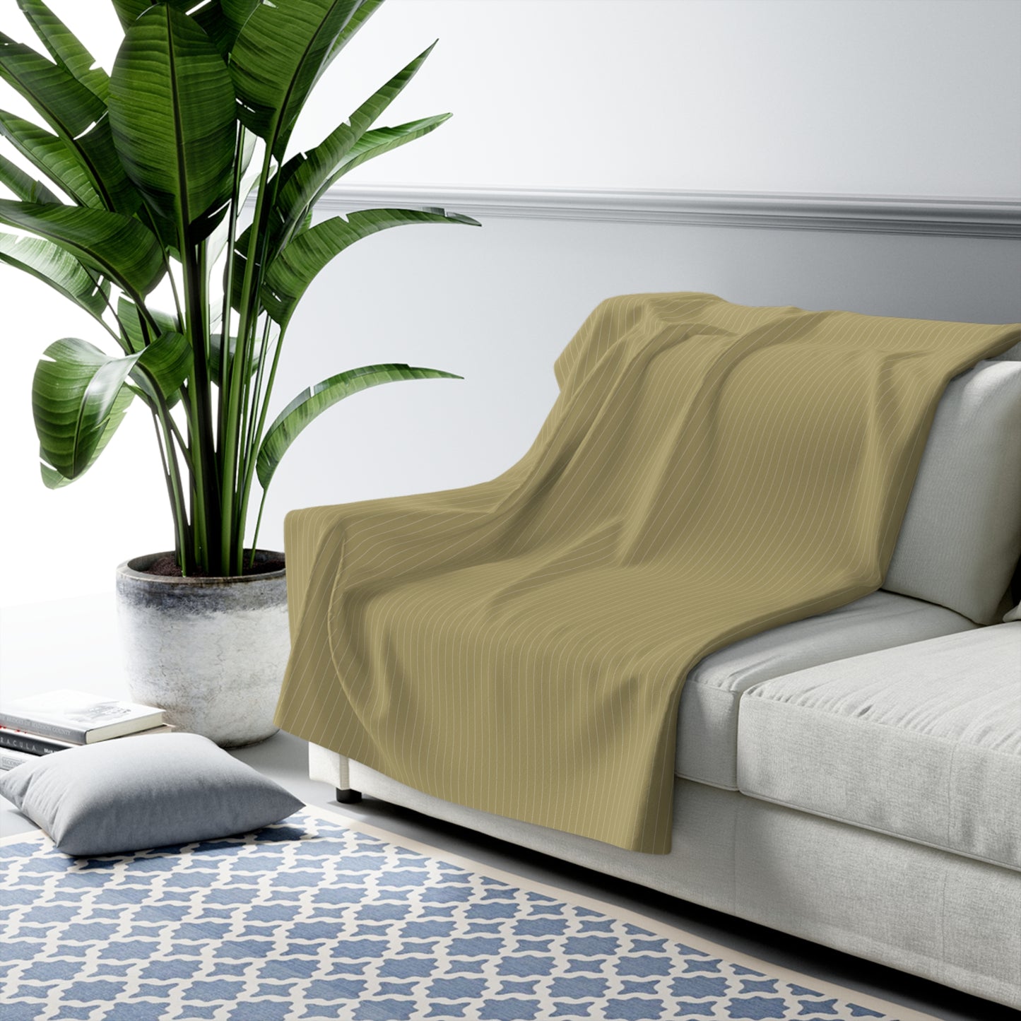 Sherpa Blanket | Atlanta, Georgia | Pinstripe