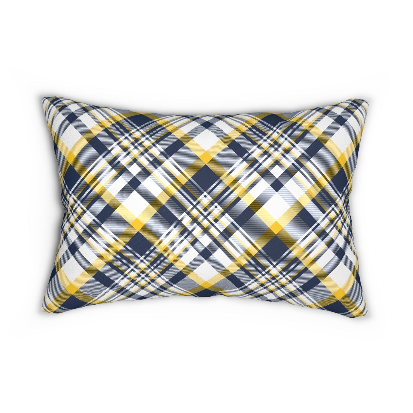 Pillow | Yellow & Blue | Tartan