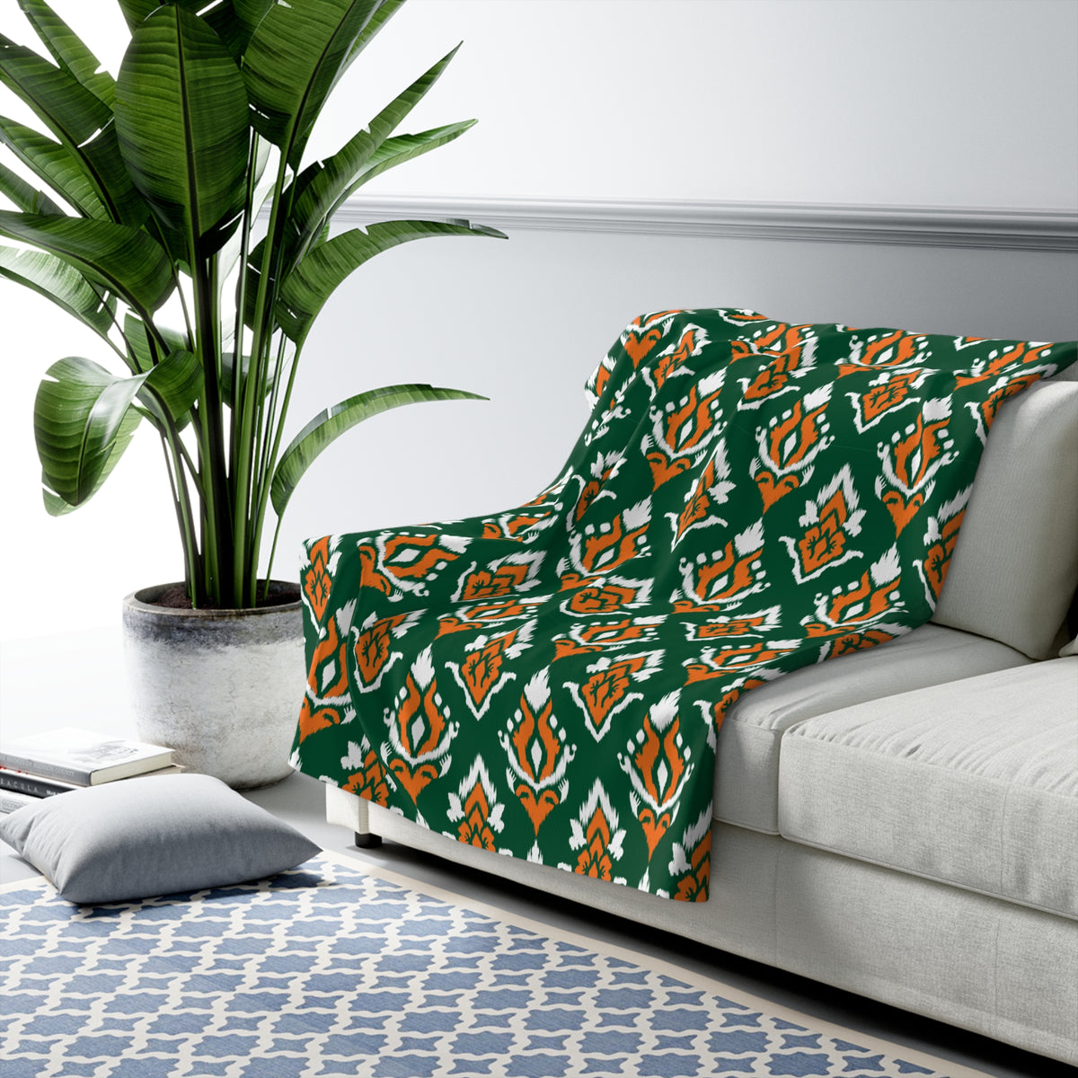 Sherpa Blanket | Miami, Florida | Ikat